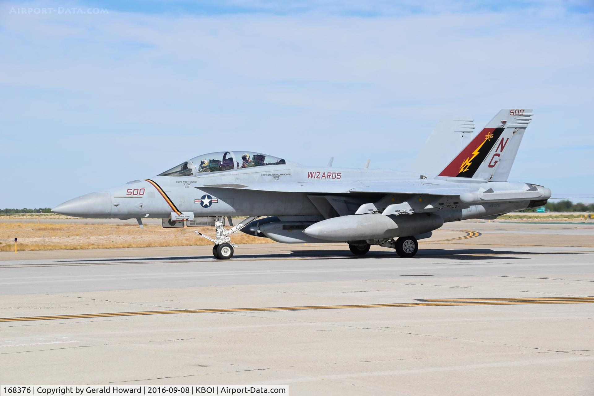 168376, Boeing EA-18G Growler C/N G-62, VAQ-133 “Wizards”, Whidbey Island, WA