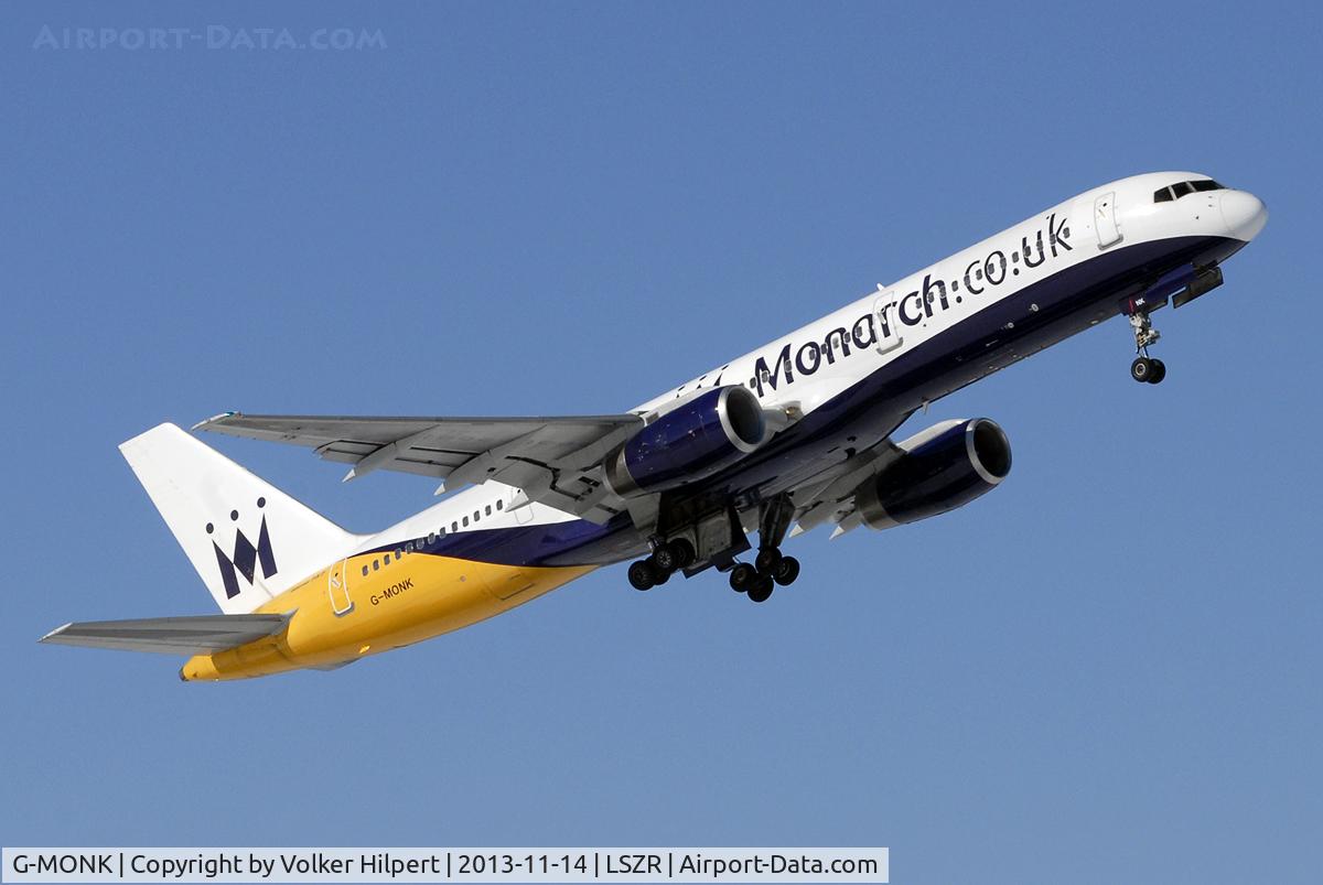 G-MONK, 1988 Boeing 757-2T7 C/N 24105, at ach