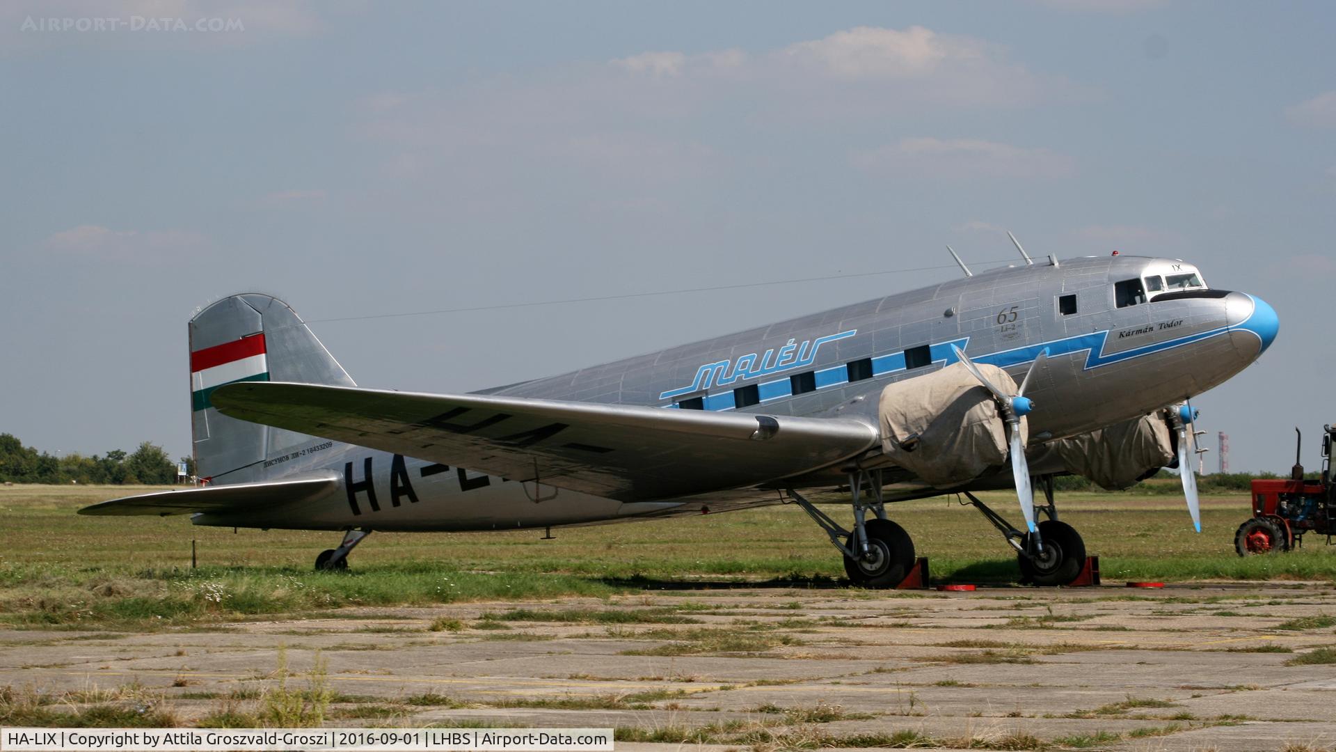 HA-LIX, 1949 Lisunov Li-2T Cab C/N 18433209, Budaörs Airport, Hungary