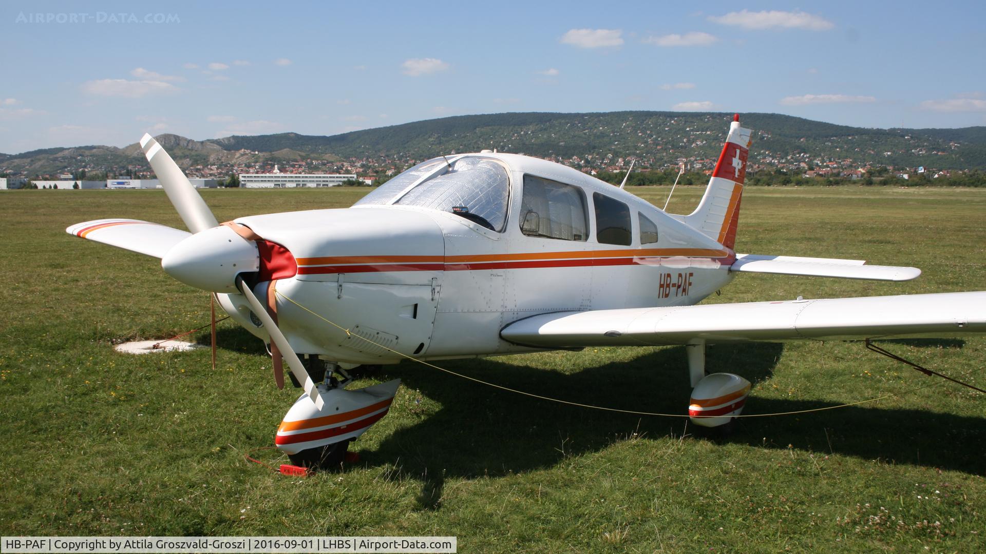 HB-PAF, 1975 Piper PA-28-180 Cherokee B C/N 28-7505200, Budaörs Airport, Hungary