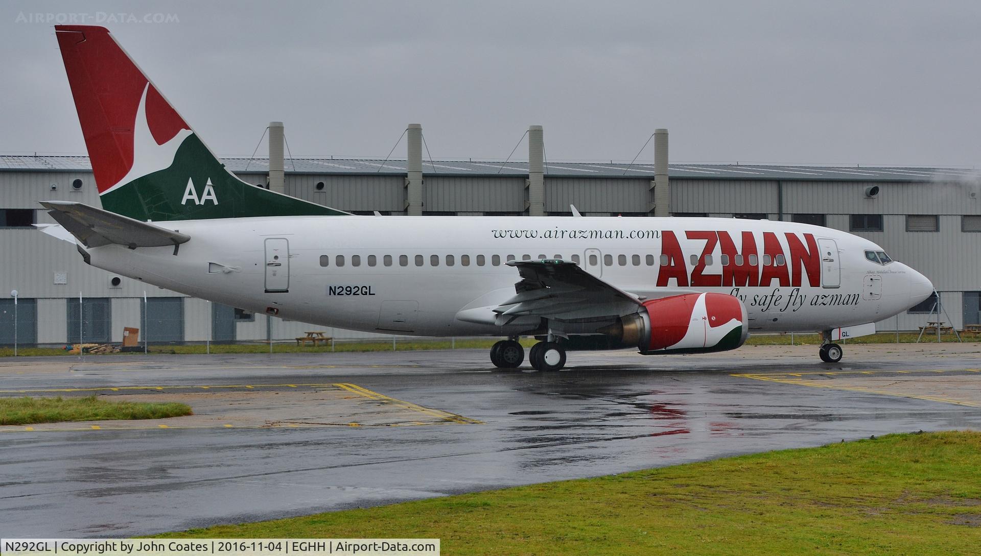 N292GL, 1998 Boeing 737-5L9 C/N 29235, Off for an air test prior delivery