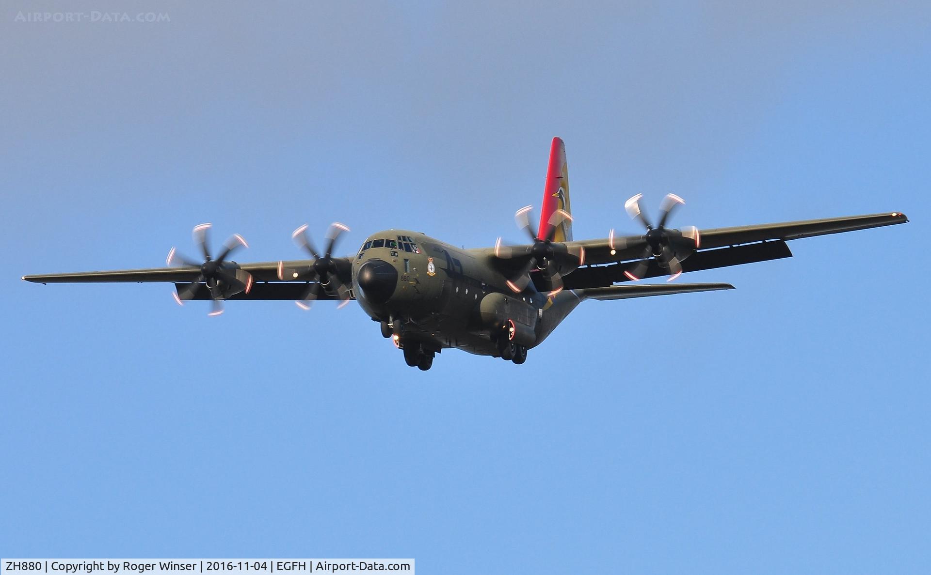 ZH880, 1999 Lockheed Martin C-130J Hercules C.5 C/N 382-5478, RAF Hercules C.5 aircraft coded 880 of the Brize Norton Transport Wing in 47 Squadron 100th anniversary markings.