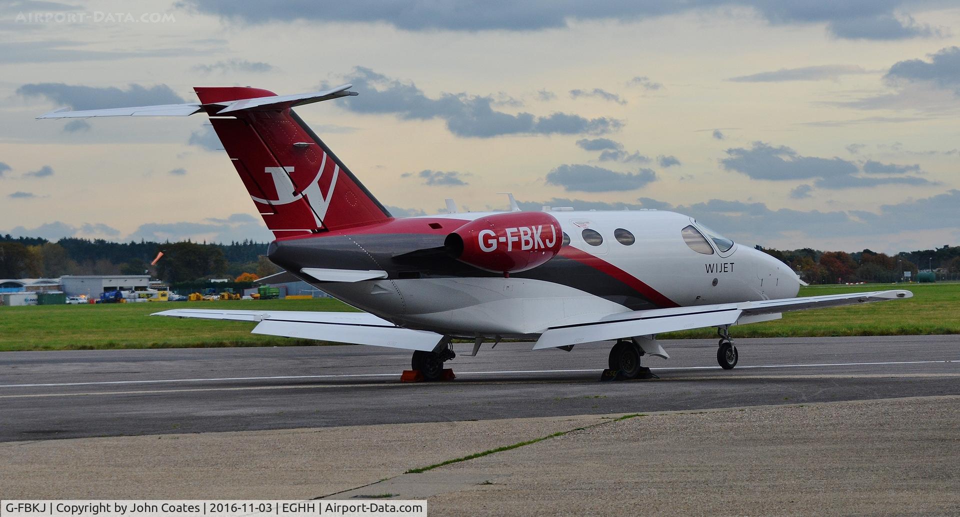 G-FBKJ, 2009 Cessna 510 Citation Mustang Citation Mustang C/N 510-0169, Just re regd from F-GLOS