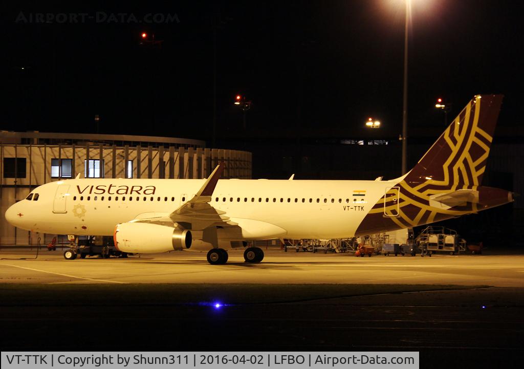 VT-TTK, 2016 Airbus A320-232 C/N 7100, Ready for delivery...