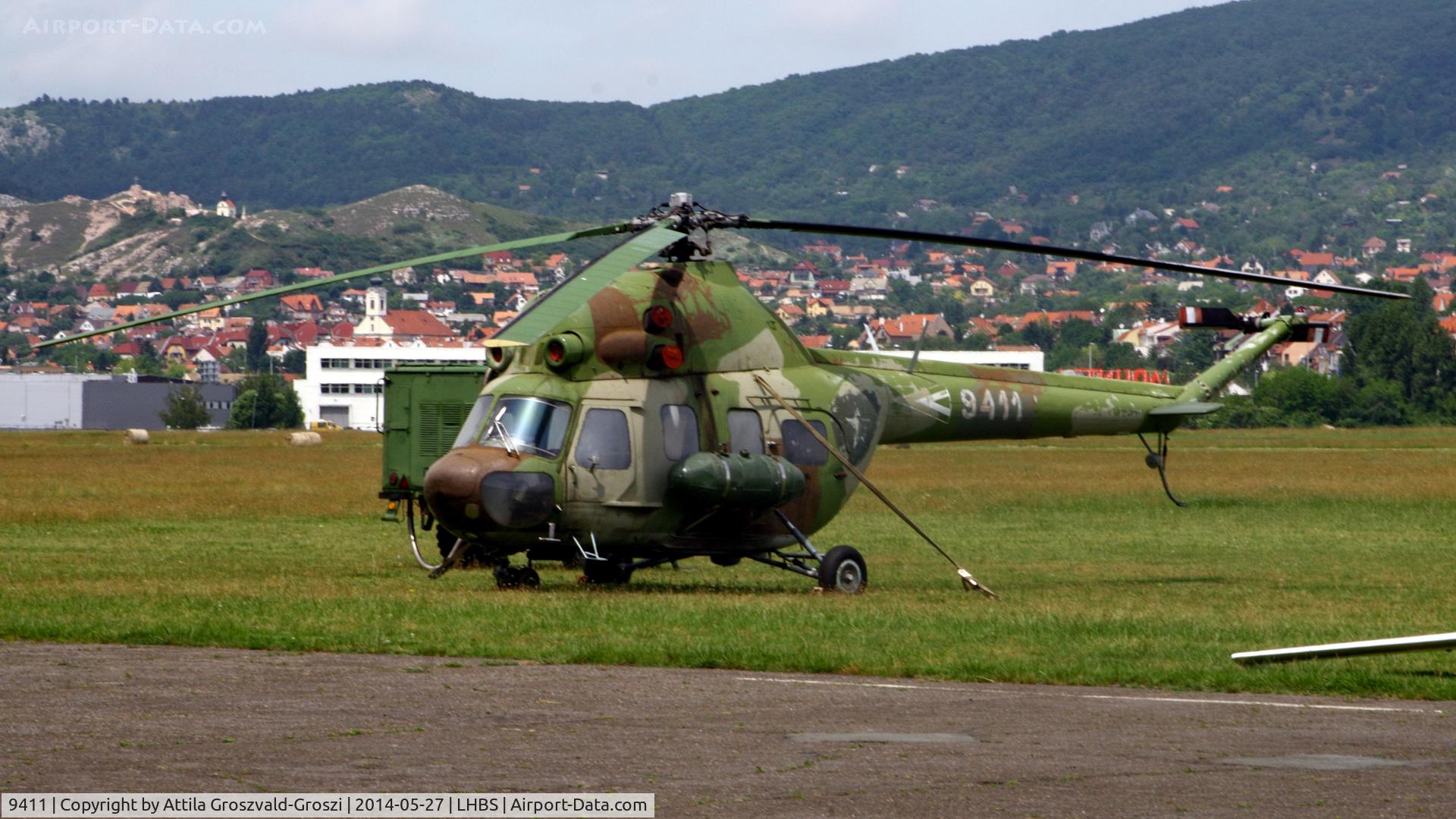 9411, WSK Swidnik Mi-2 C/N 519411095, Budaörs Airport, Hungary