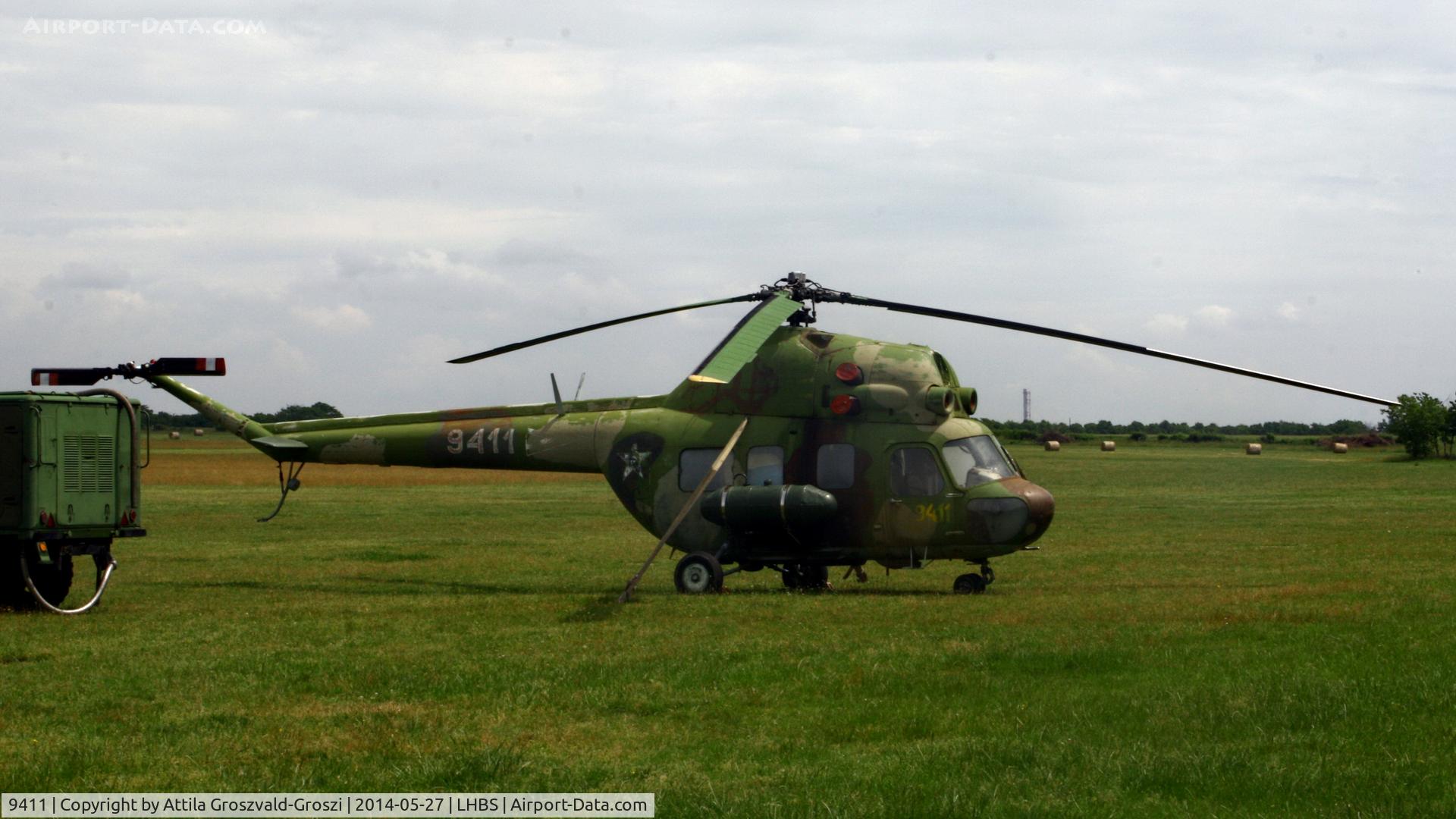 9411, WSK Swidnik Mi-2 C/N 519411095, Budaörs Airport, Hungary