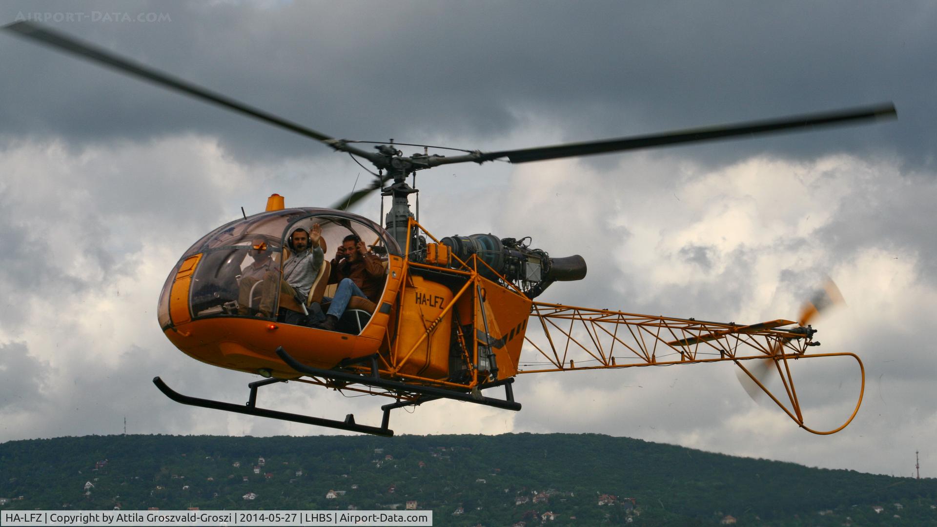 HA-LFZ, 1968 Sud SA-318C Alouette II C/N 2043/M380, Budaörs Airport, Hungary