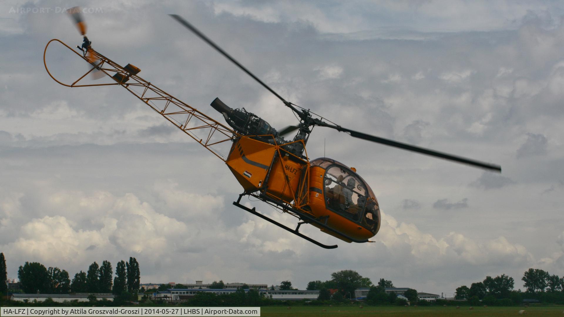 HA-LFZ, 1968 Sud SA-318C Alouette II C/N 2043/M380, Budaörs Airport, Hungary
