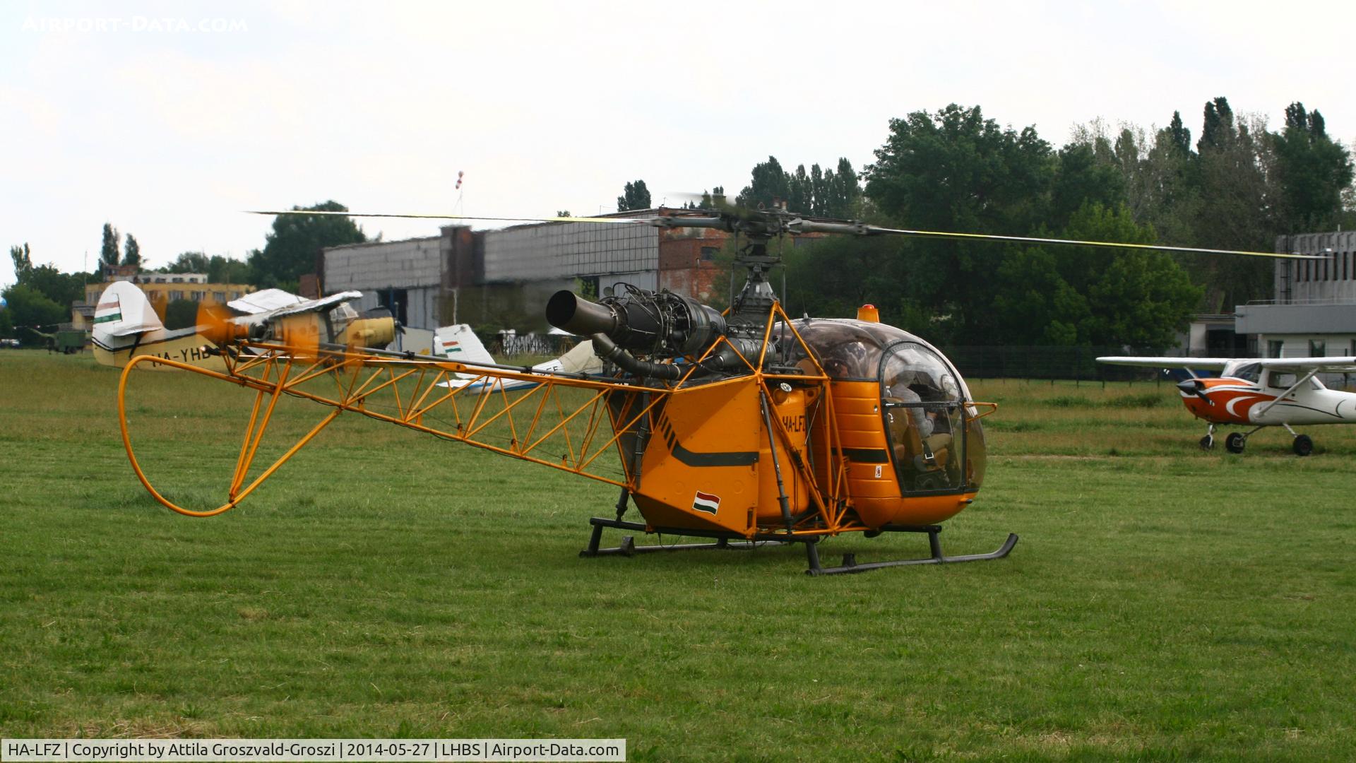 HA-LFZ, 1968 Sud SA-318C Alouette II C/N 2043/M380, Budaörs Airport, Hungary