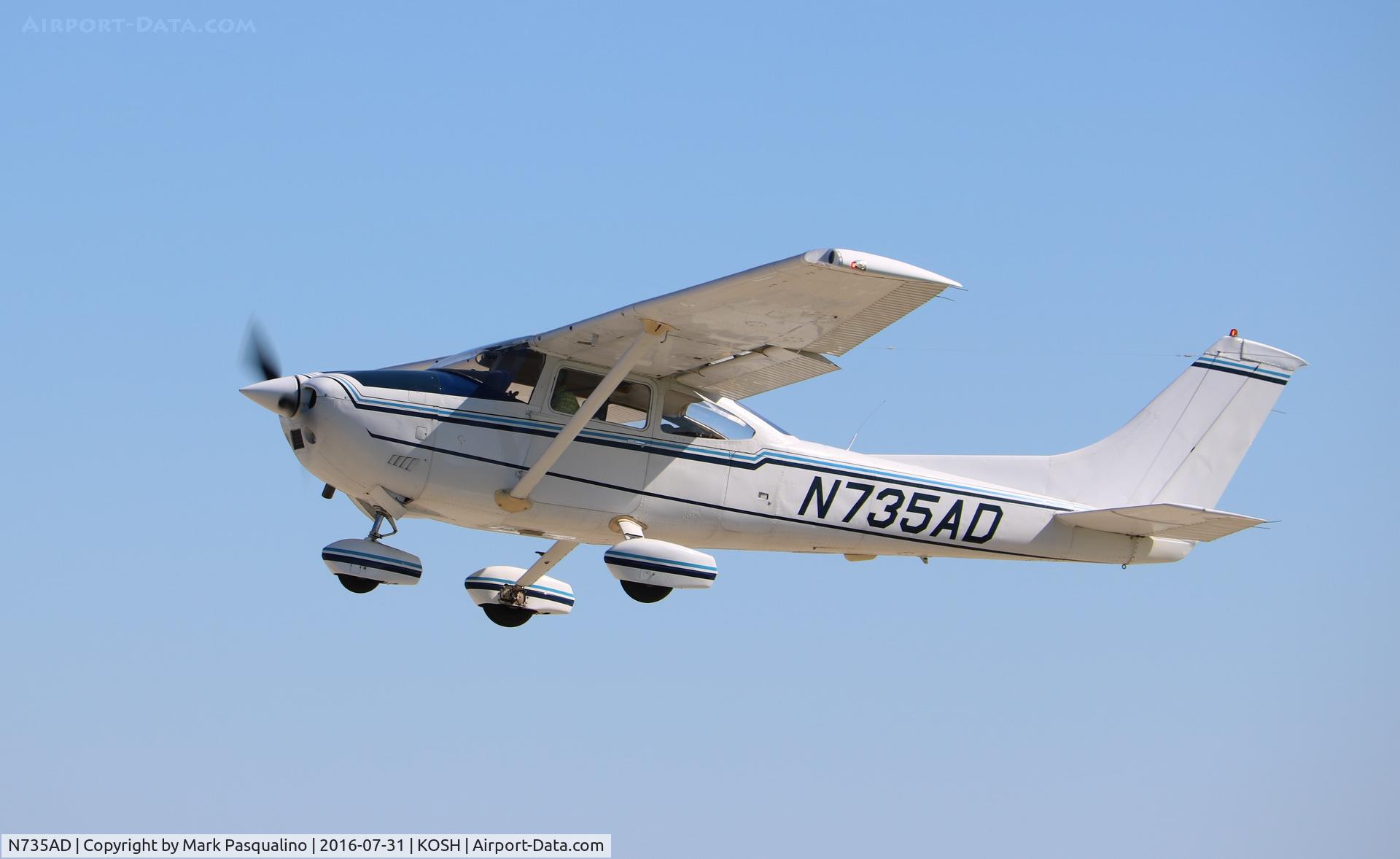N735AD, 1976 Cessna 182Q Skylane C/N 18265263, Cessna 182Q