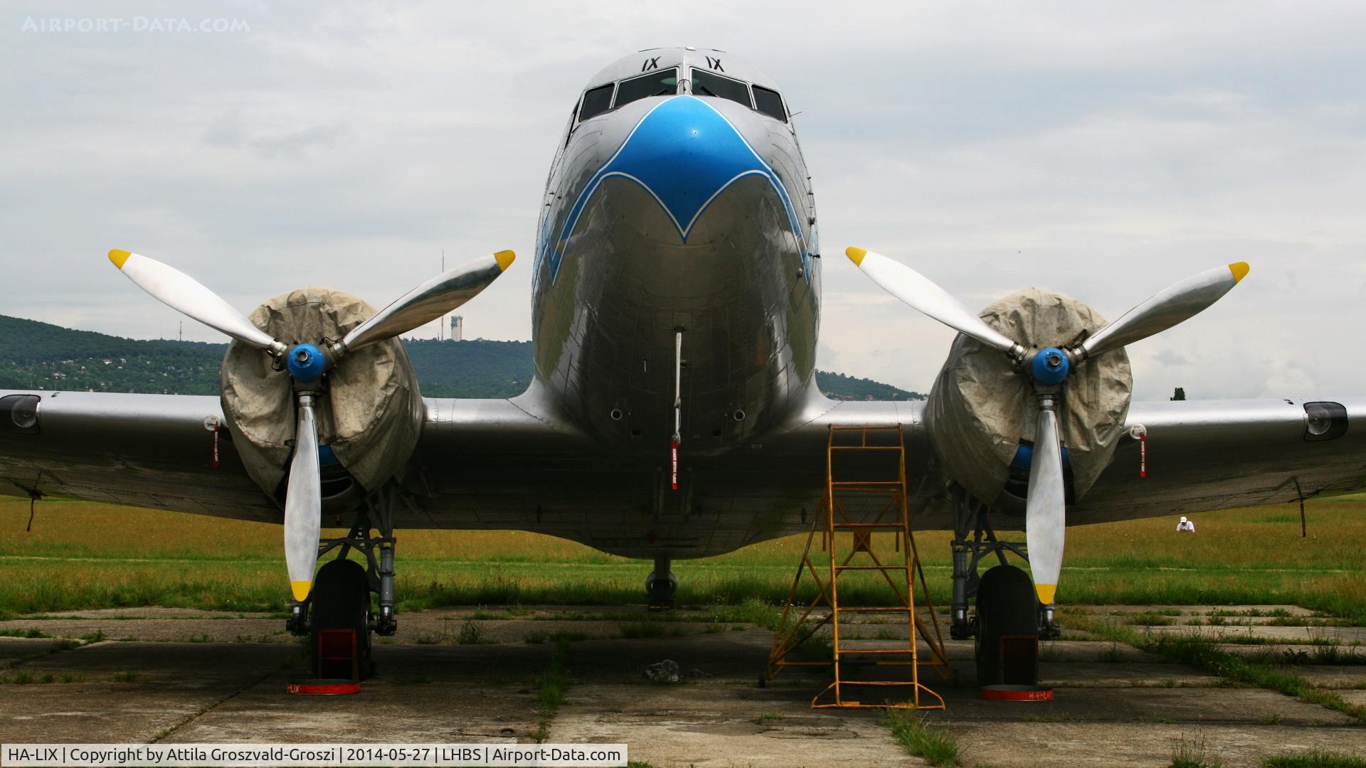 HA-LIX, 1949 Lisunov Li-2T Cab C/N 18433209, Budaörs Airport, Hungary