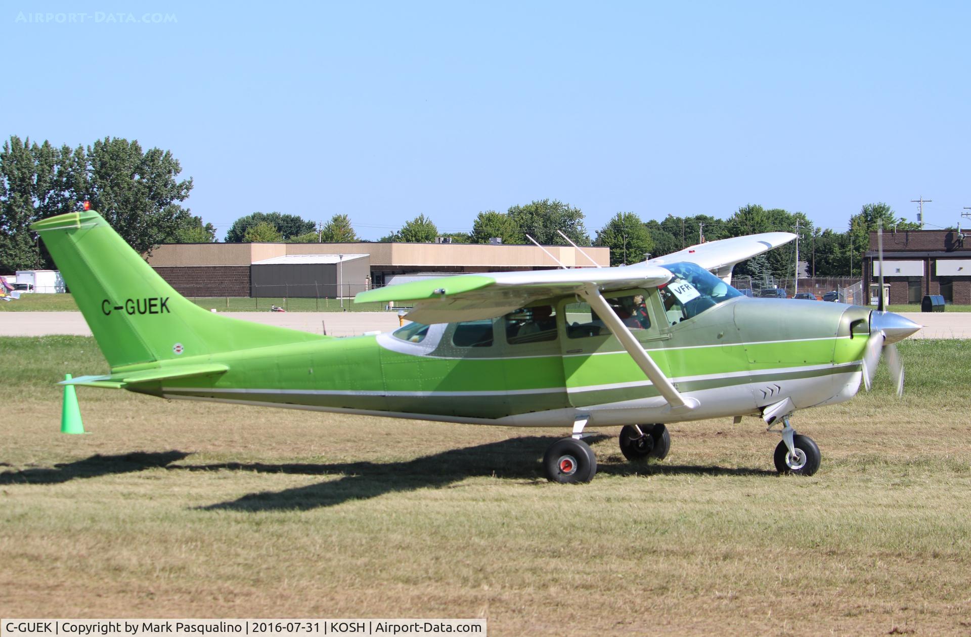 C-GUEK, Cessna P206D Super Skylane C/N P2060564, Cessna P206D