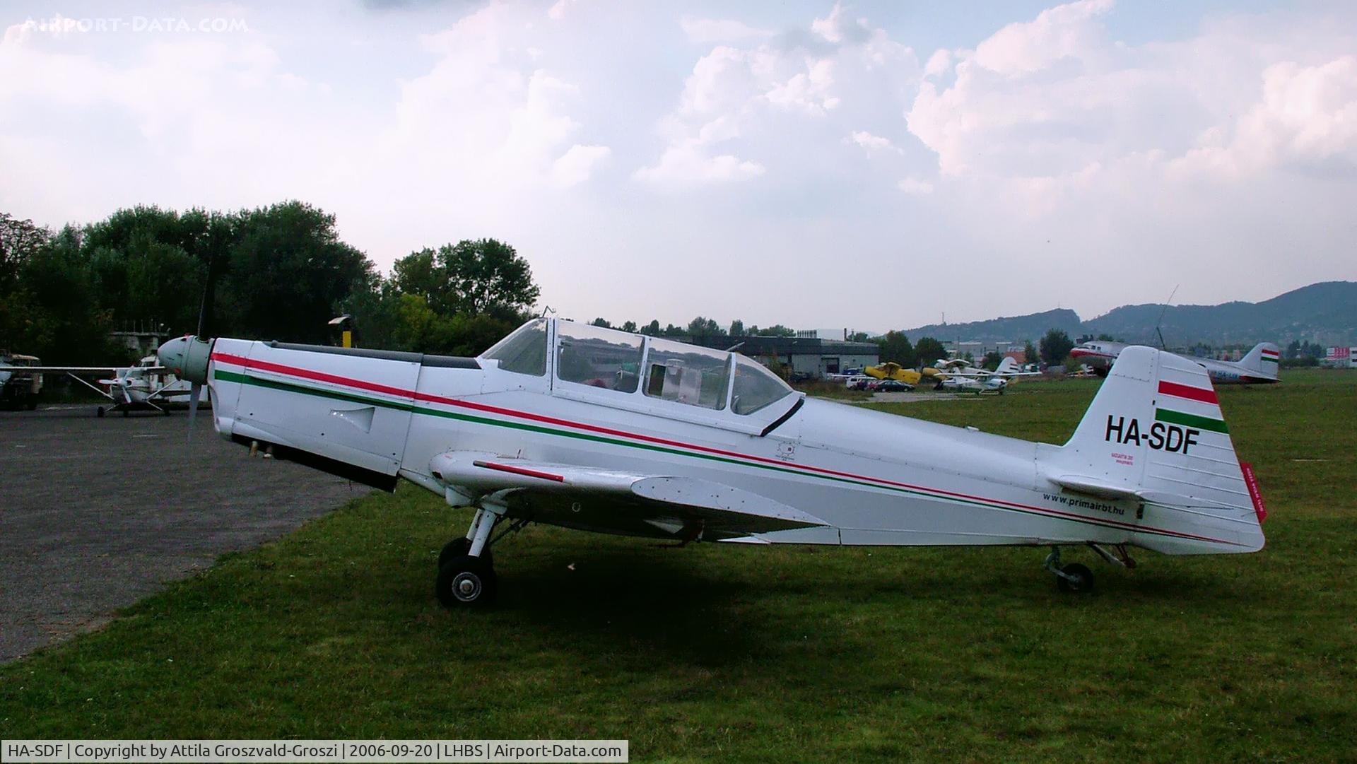 HA-SDF, 1977 Zlin Z-726 Universal C/N 1358, Budaörs Airport, Hungary