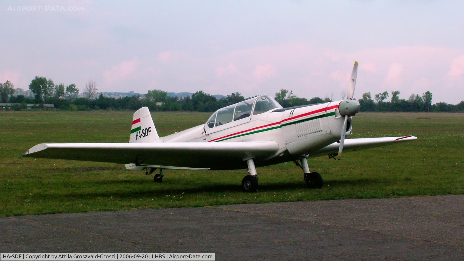 HA-SDF, 1977 Zlin Z-726 Universal C/N 1358, Budaörs Airport, Hungary