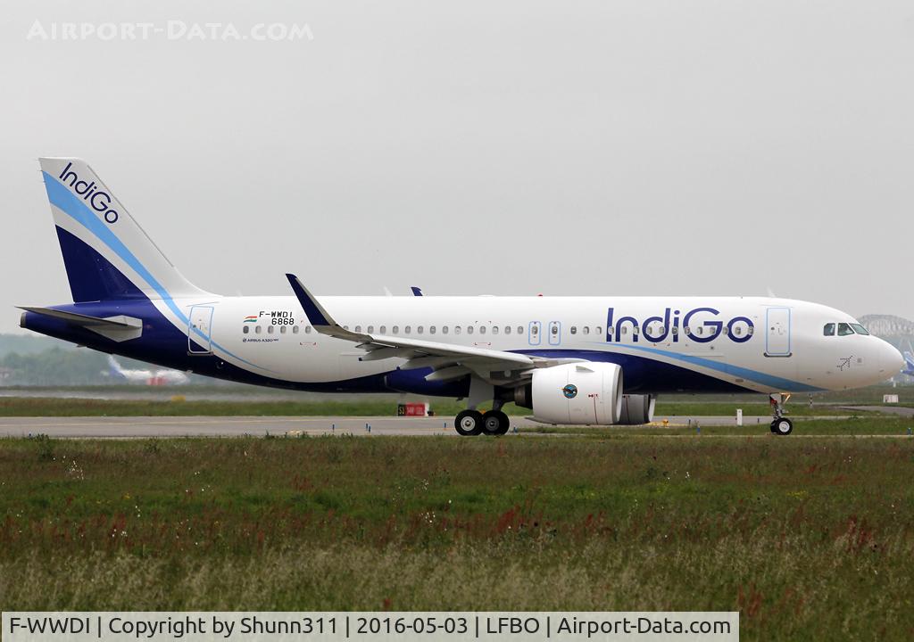 F-WWDI, 2015 Airbus A320-271N C/N 6868, C/n 6868 - To be VT-ITG
