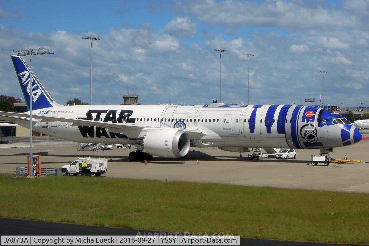 JA873A, 2015 Boeing 787-9 Dreamliner C/N 34530, Star Wars