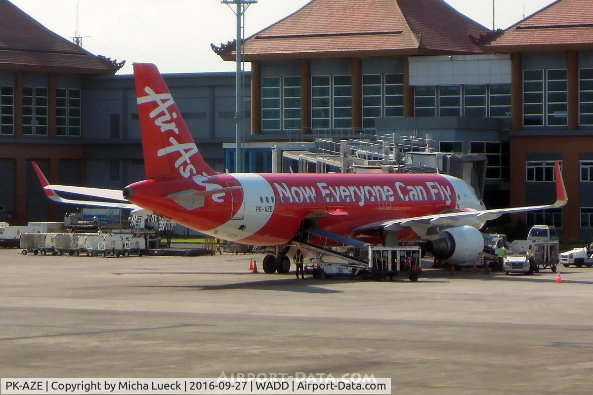 PK-AZE, 2012 Airbus A320-216 C/N 5098, At Denpasar