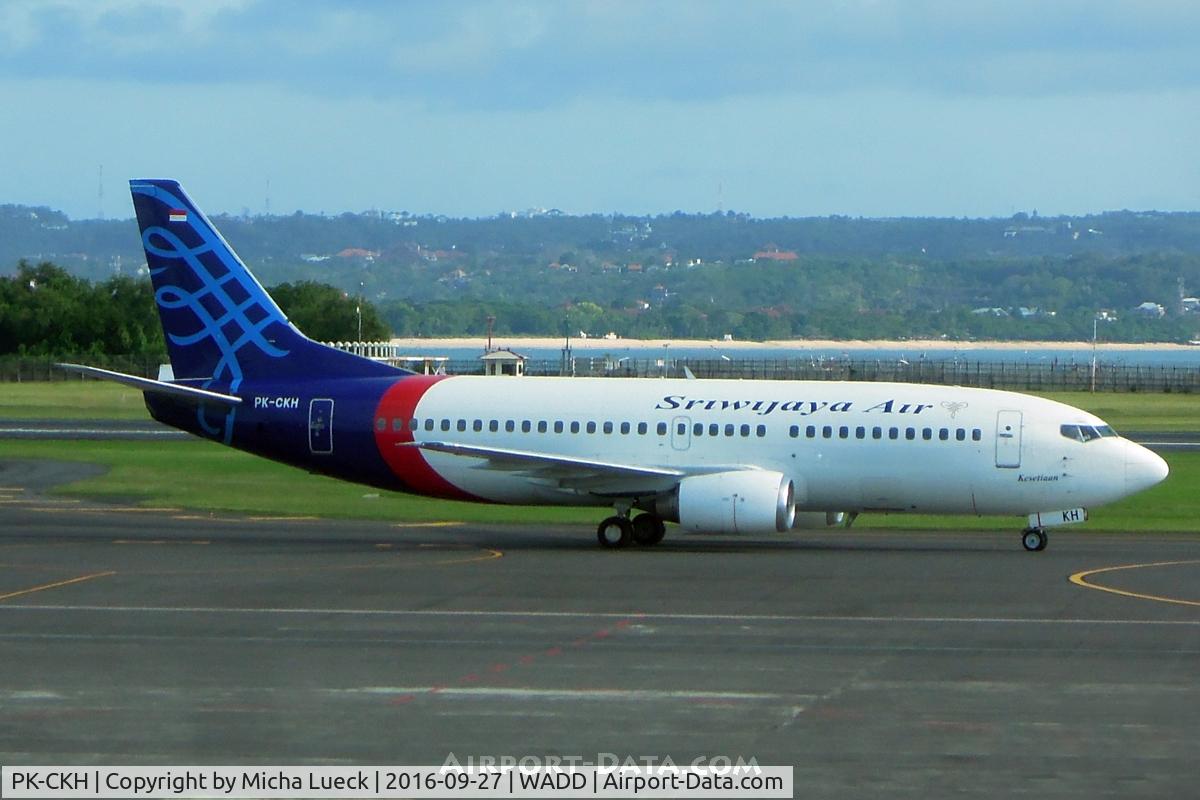 PK-CKH, 1991 Boeing 737-3Y0 C/N 25179, At Denpasar