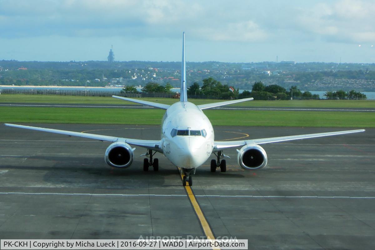 PK-CKH, 1991 Boeing 737-3Y0 C/N 25179, At Denpasar