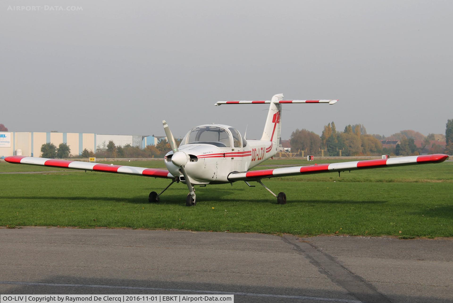 OO-LIV, 1979 Piper PA-38-112 Tomahawk Tomahawk C/N 38-79A0921, Parked at Wevelgem.