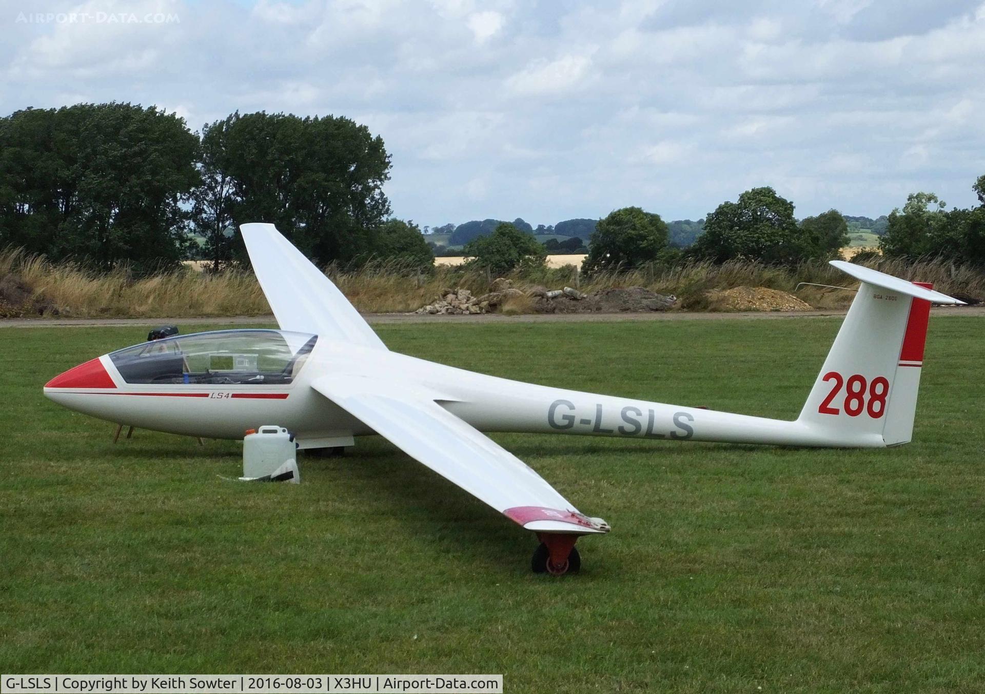 G-LSLS, 1982 Rolladen-Schneider LS-4 C/N 4191, Glider Comp