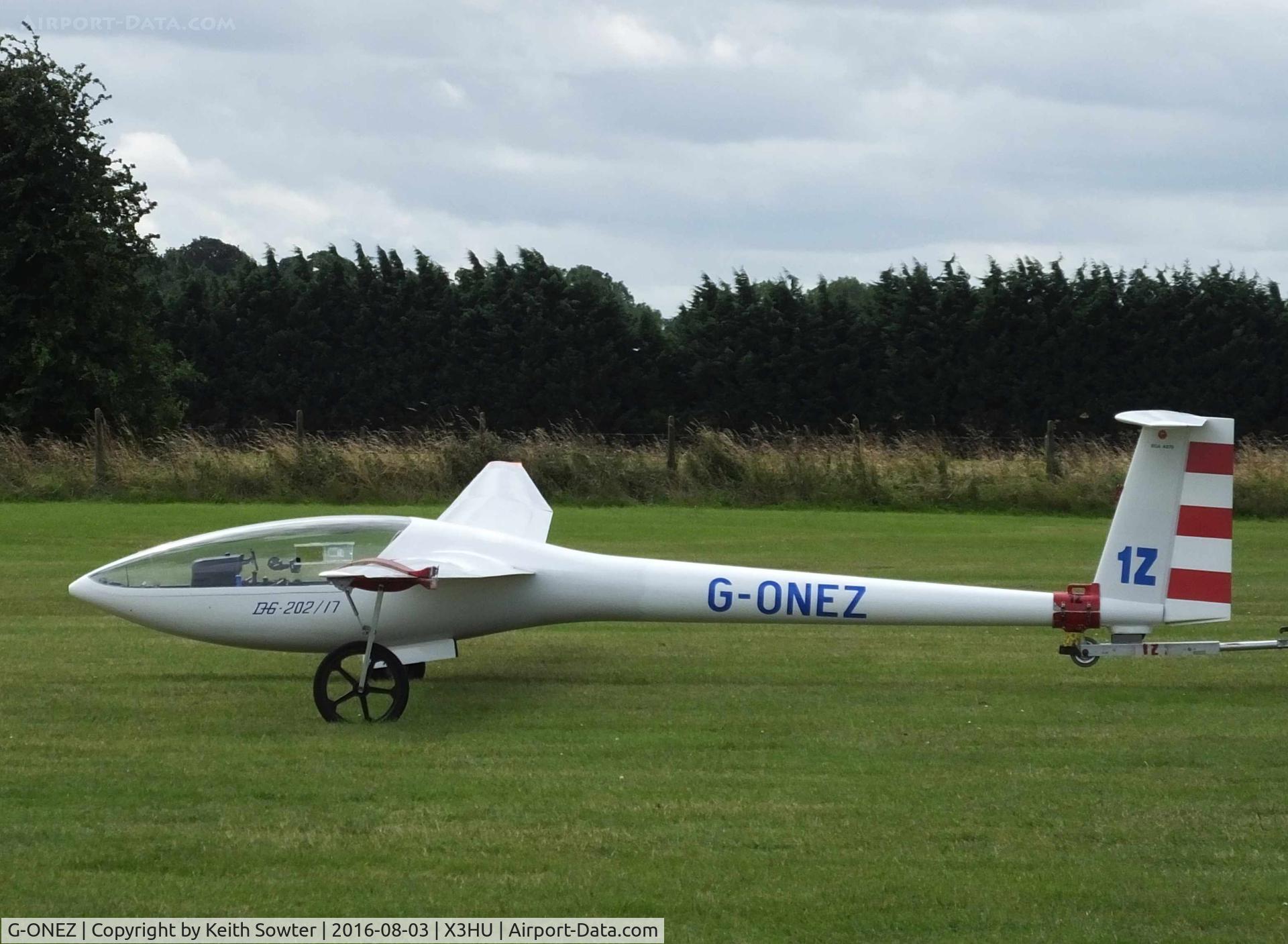 G-ONEZ, 1981 Glaser-Dirks DG-200/17 C/N 2-1431738, Glider Comp