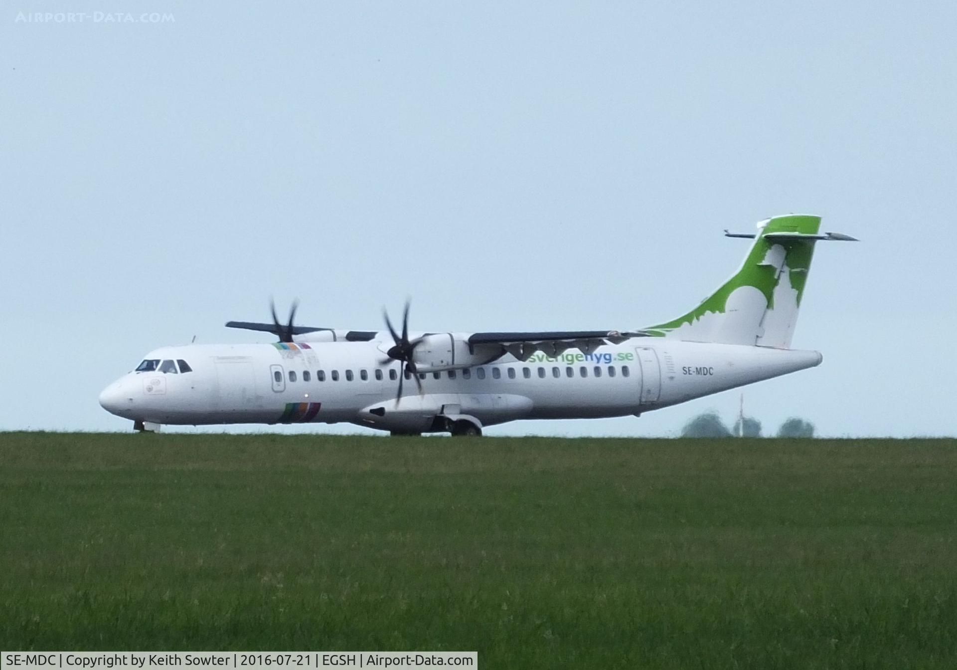 SE-MDC, 2009 ATR 72-212A C/N 894, Taxying in