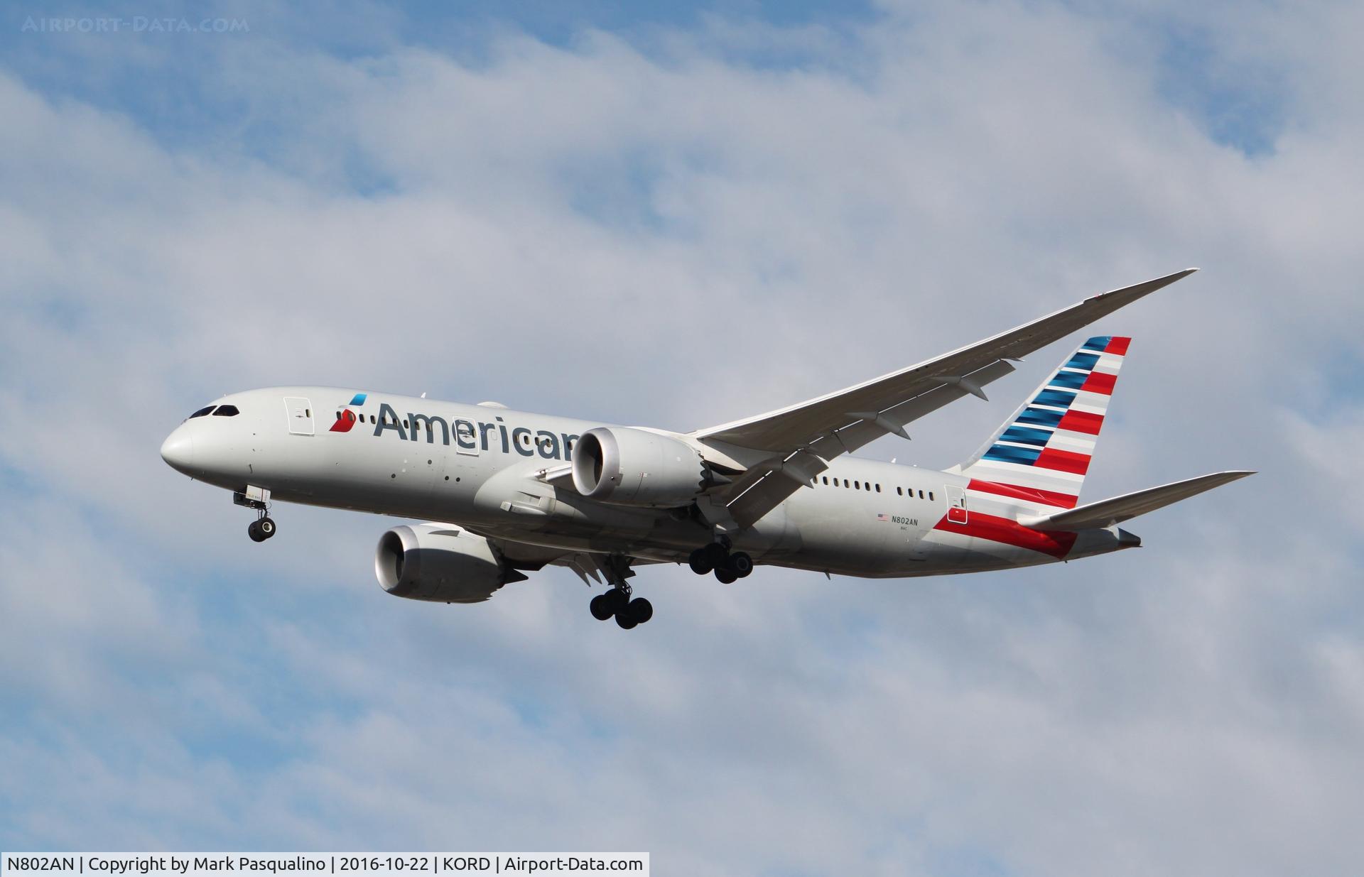 N802AN, 2015 Boeing 787-8 Dreamliner Dreamliner C/N 40620, Boeing 787-8