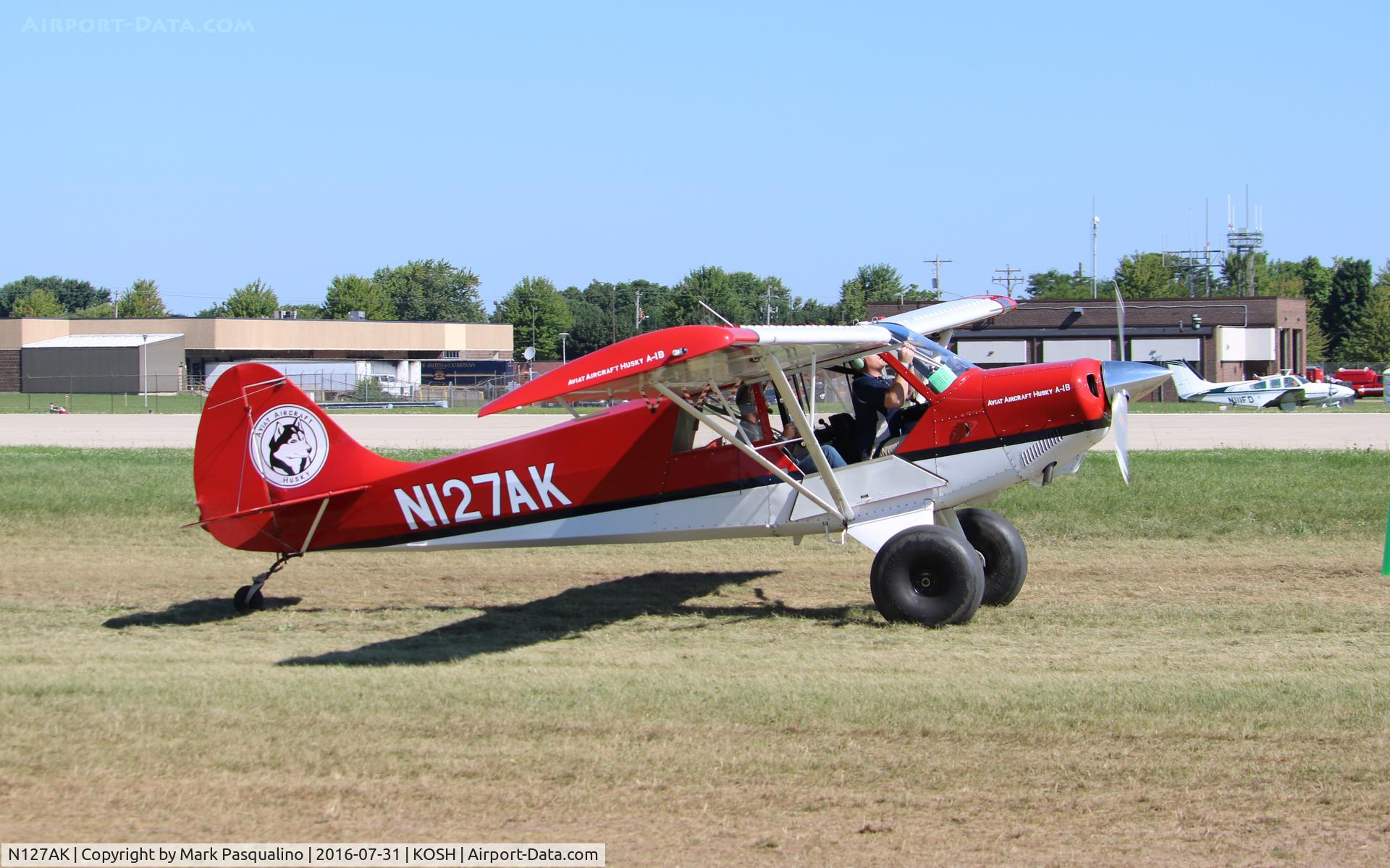 N127AK, 2000 Aviat A-1B Husky C/N 2059, Aviat A-1B