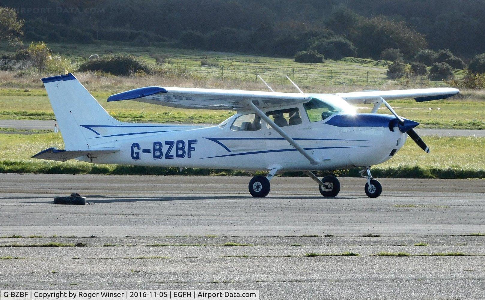 G-BZBF, 1974 Cessna 172M Skyhawk C/N 17262258, Visiting Cessna Skyhawk.