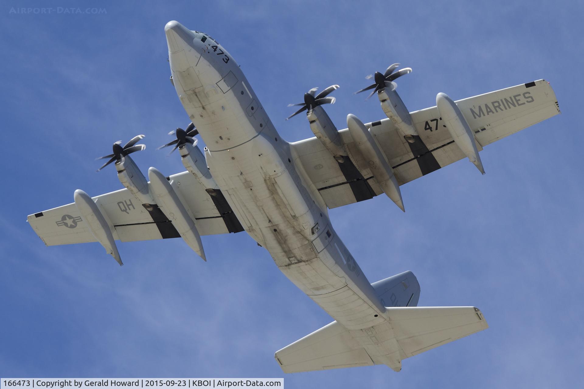 166473, 2004 Lockheed Martin KC-130J Hercules C/N 382-5544, VMGR 234, NAS Fort Worth, TX. Departing RWY 10R.