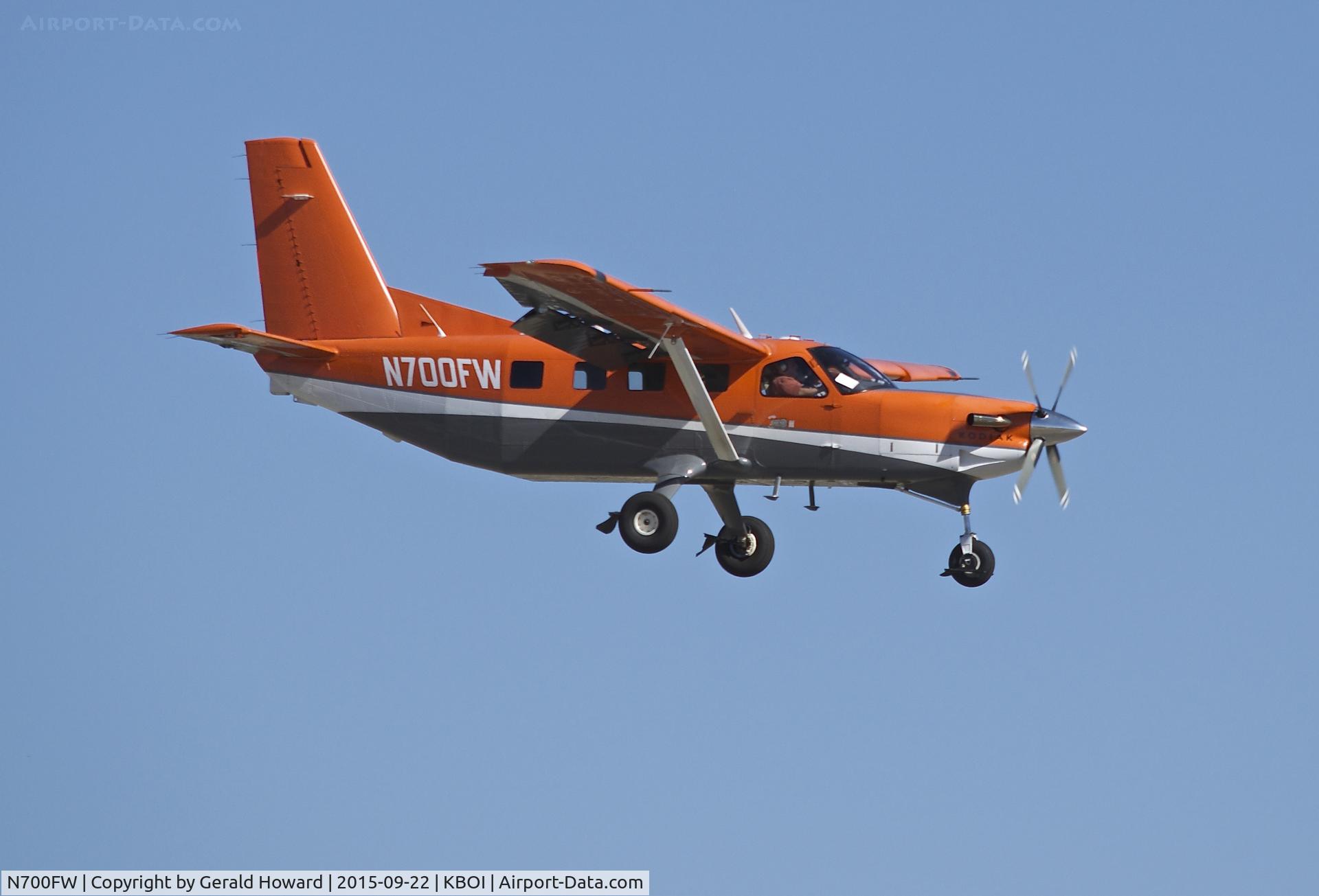 N700FW, 2009 Quest Kodiak 100 C/N 100-0029, Landing RWY 10R.
