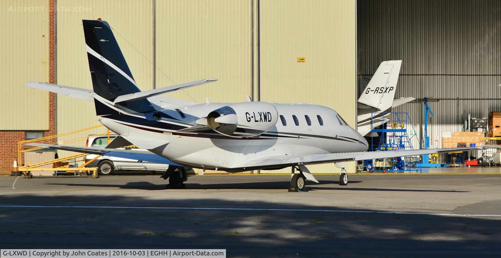 G-LXWD, 2007 Cessna 560XL Citation XLS C/N 560-5760, At Citation Centre