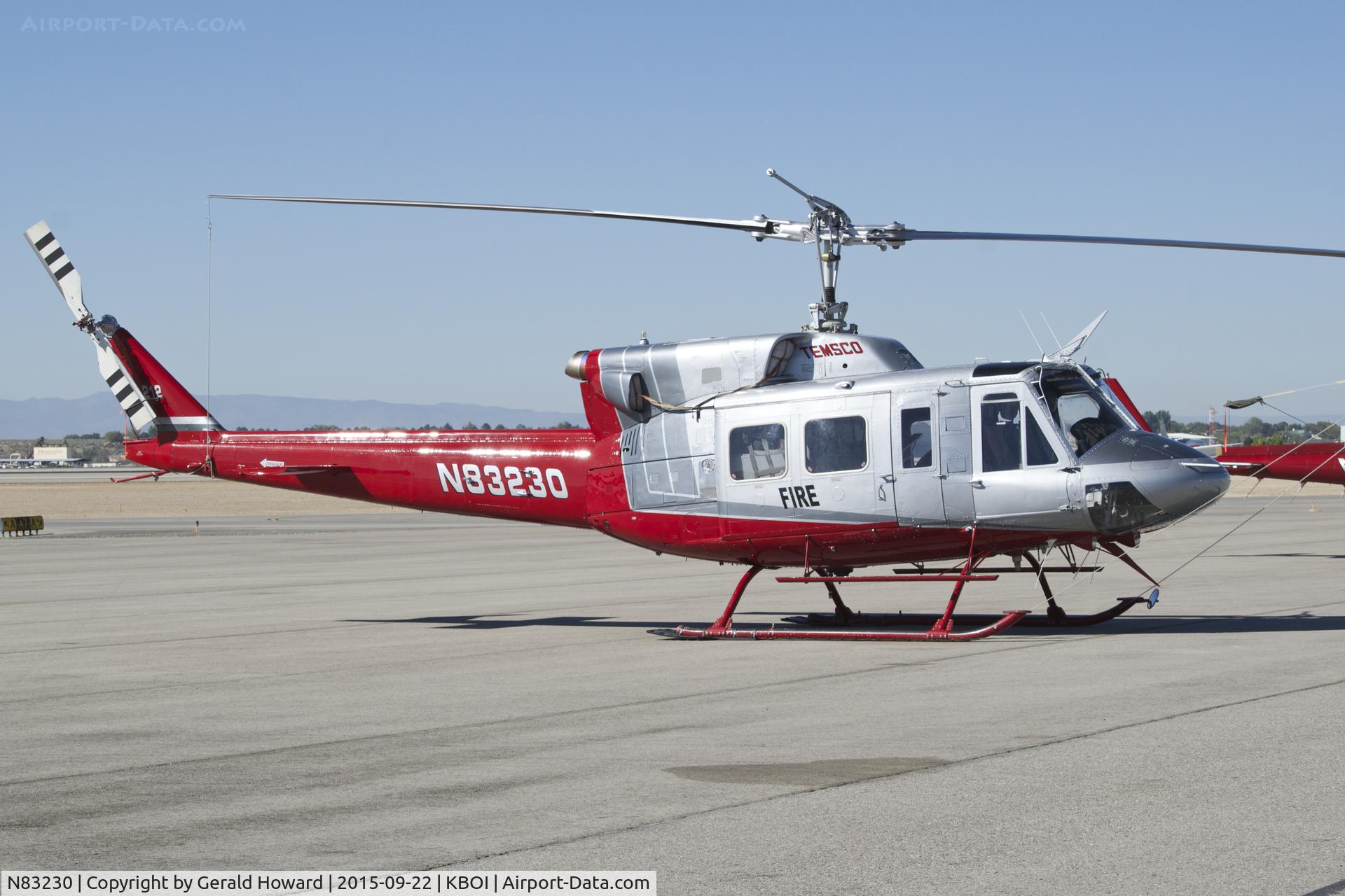 N83230, 1973 Bell 212 C/N 30560, Jackson Jet ramp.
