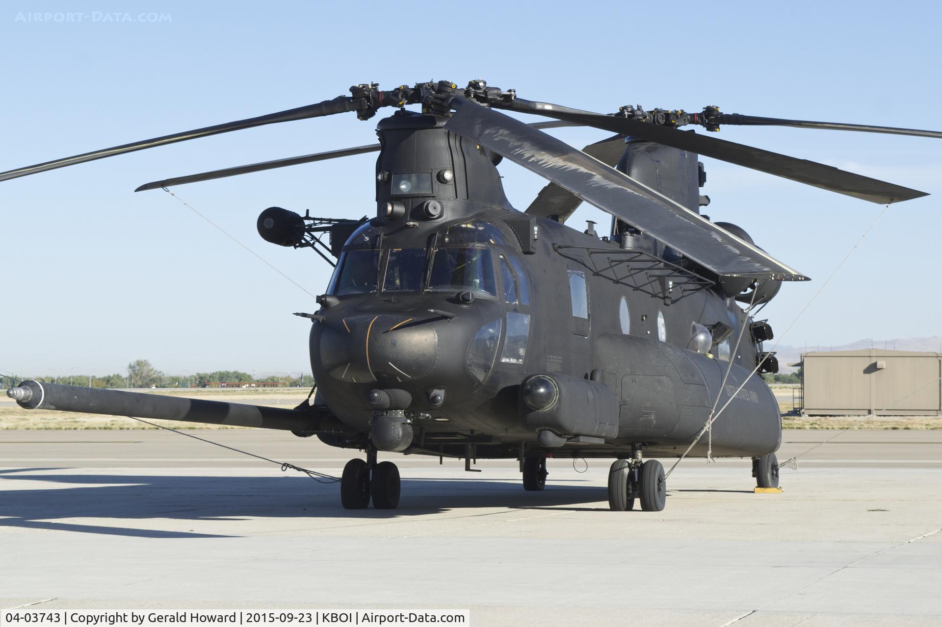 04-03743, Boeing MH-47G Chinook C/N M.3743, U.S. Army 160th Special Operations Aviation Regiment (SOAR),“Night Stalkers”, 4th BN, Joint Base Lewis-McChord, WA. (converted from 47D #86-01679)
