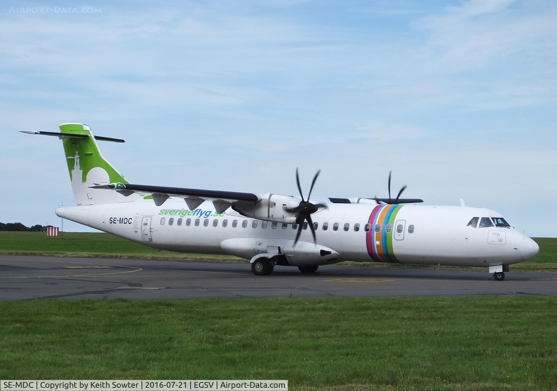 SE-MDC, 2009 ATR 72-212A C/N 894, Taxying in