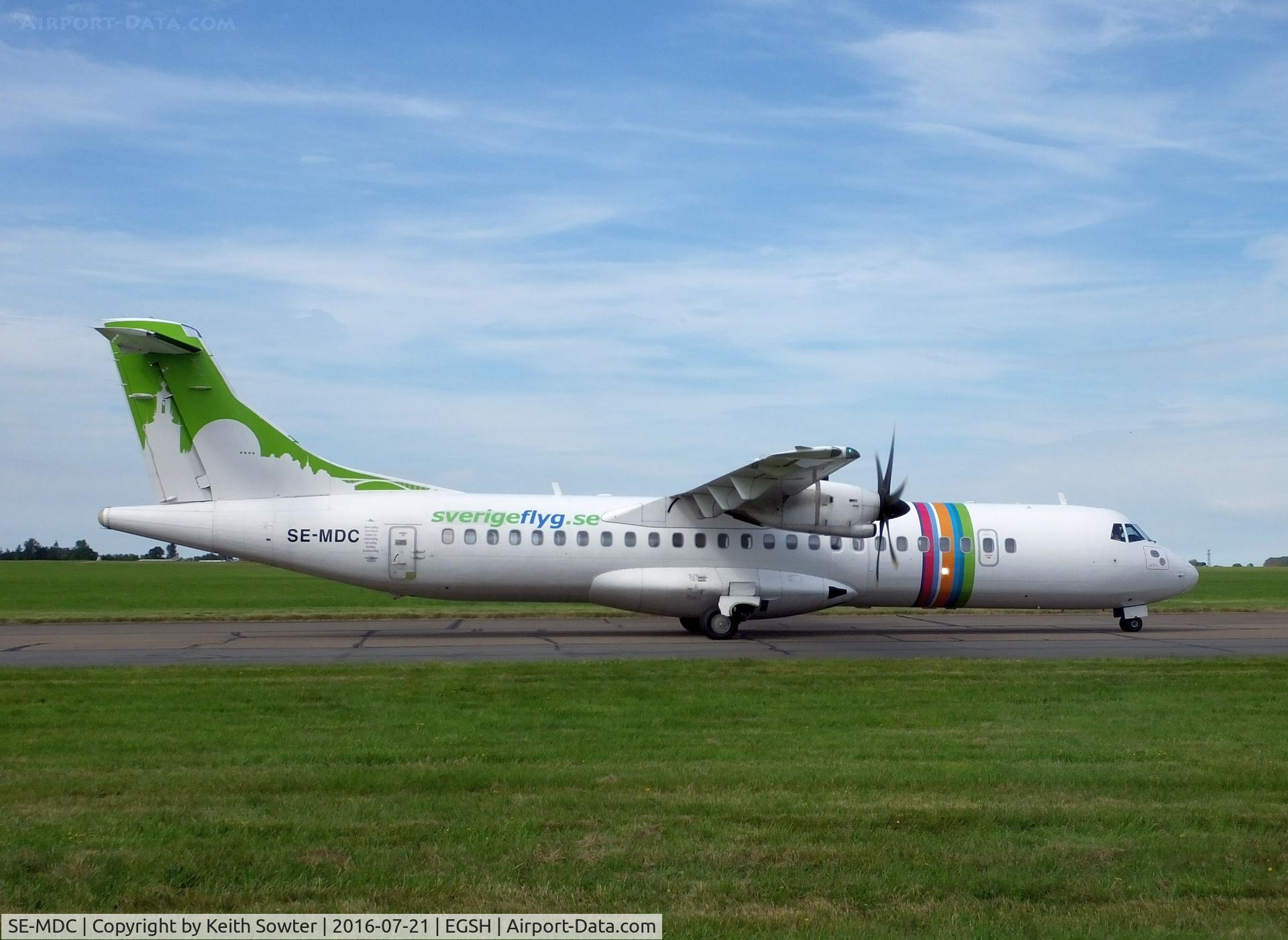 SE-MDC, 2009 ATR 72-212A C/N 894, Taxying in