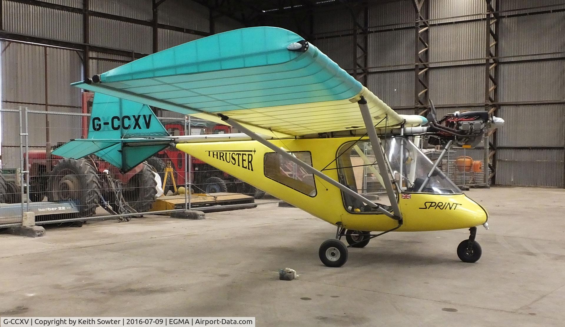 G-CCXV, 2004 Thruster T600N 450 C/N 0045-T600N-103, Resident aircraft