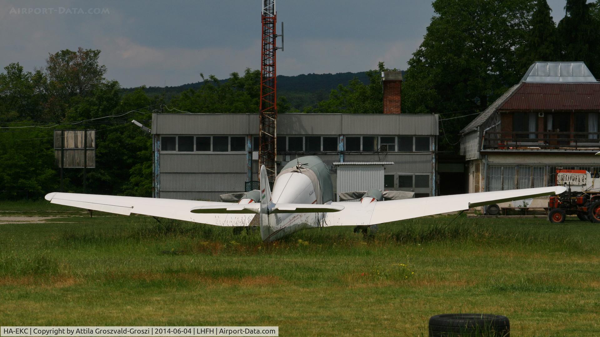 HA-EKC, 1955 Let Aero Ae-45S Super C/N 51195, Farkashegy Airfield, Hungary