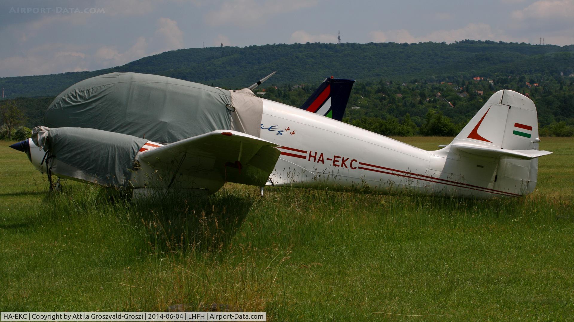 HA-EKC, 1955 Let Aero Ae-45S Super C/N 51195, Farkashegy Airfield, Hungary