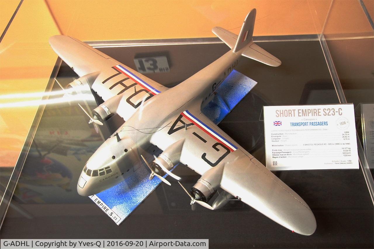 G-ADHL, 1936 Short S.23 Empire C/N S.795, Short S.23 Empire model 