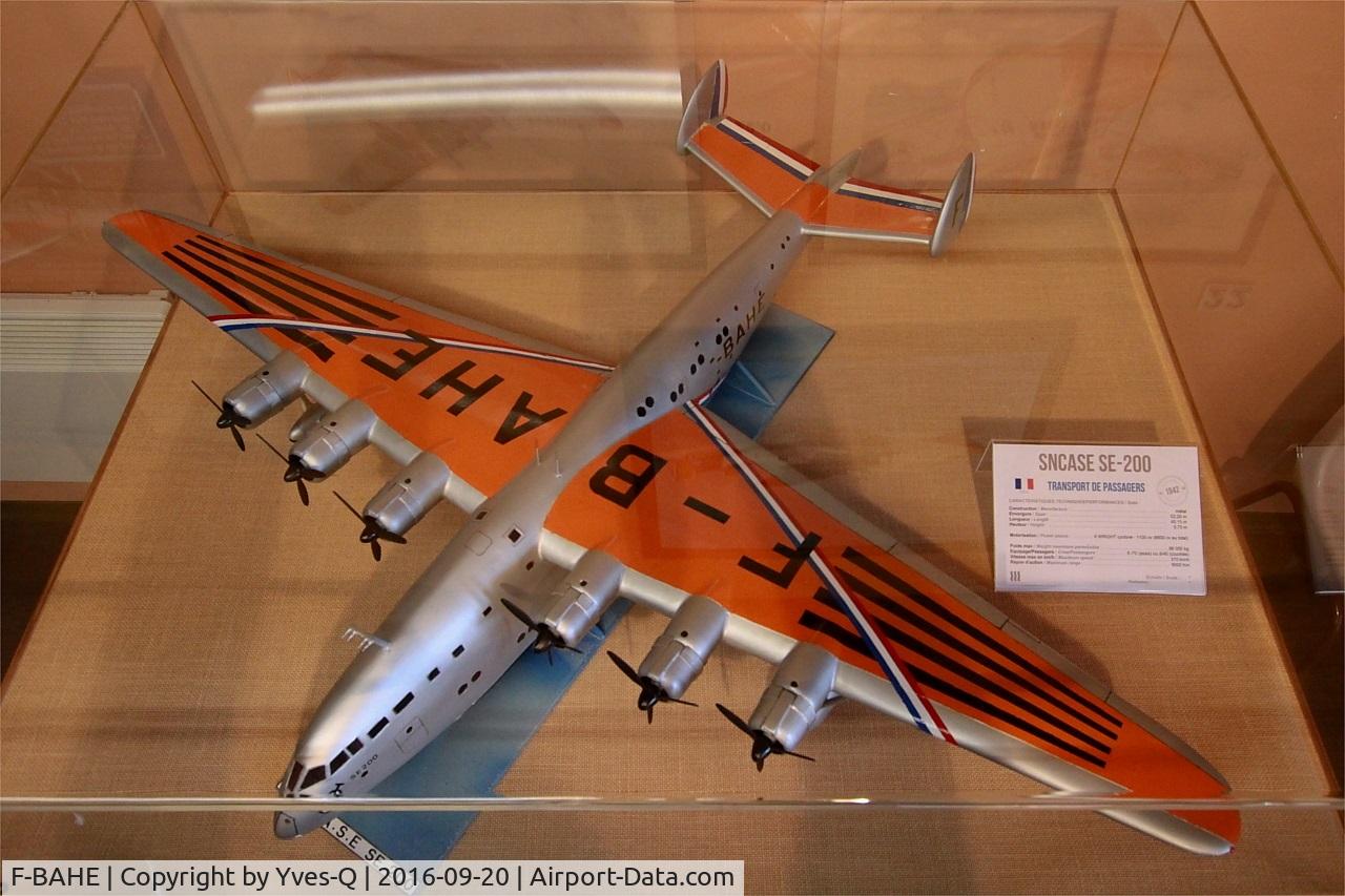 F-BAHE, 1942 SNCASE SE.200 Amphitrite C/N 1, SNCASE SE.200 Amphitrite model, Historic Seaplane Museum at Biscarrosse