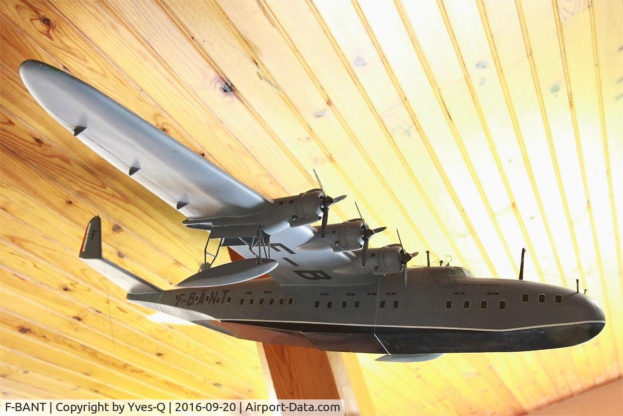 F-BANT, 1945 Latécoère 631 C/N 02, Latécoère 631 model, Historic Seaplane Museum at Biscarrosse