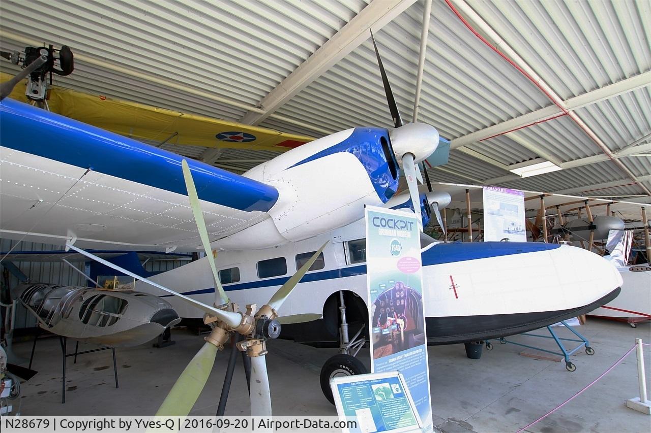 N28679, Grumman G-44A Widgeon Widgeon C/N 1218, Grumman G-44A Widgeon, Preserved at Historic Seaplane Museum, Biscarrosse
