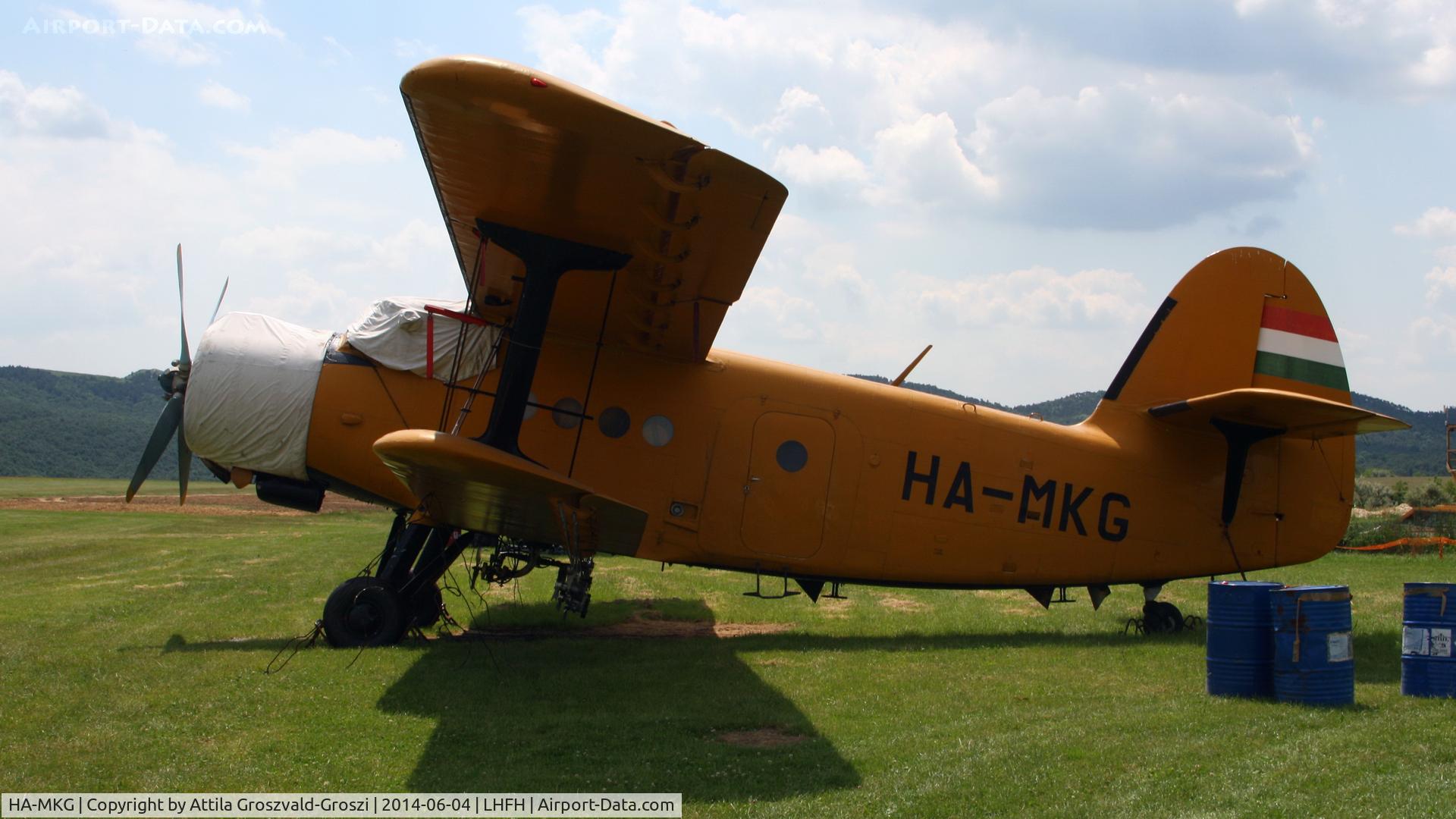 HA-MKG, 1974 PZL-Mielec AN-2R C/N 1G158-12, Farkashegy Airfield, Hungary