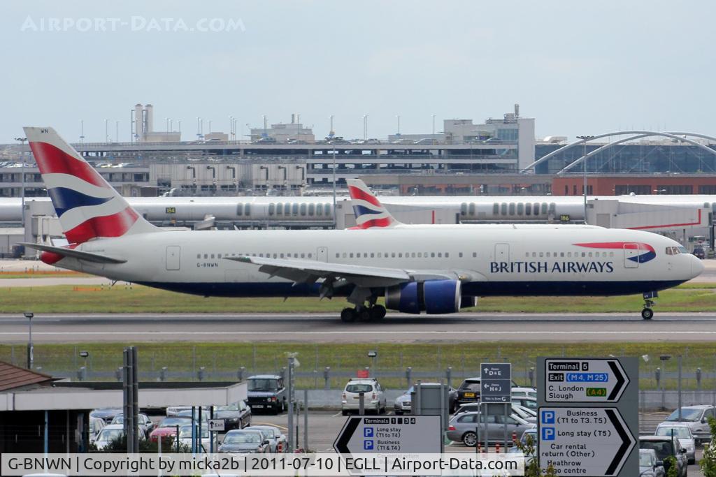 G-BNWN, 1991 Boeing 767-336 C/N 25444, Taxiing