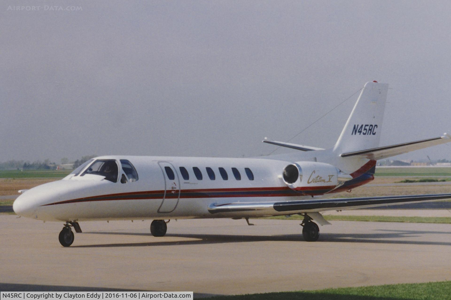 N45RC, 1990 Cessna 560 Citation V C/N 560-0071A, N45RC