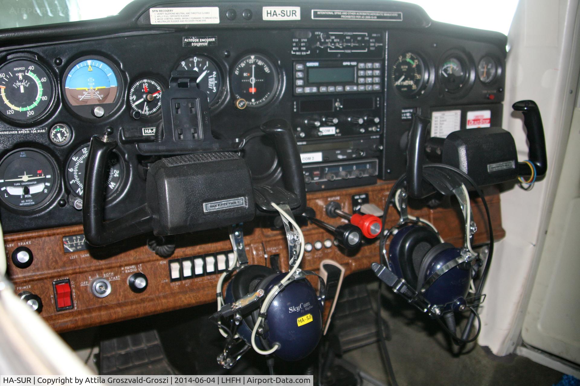HA-SUR, Cessna 152 C/N 15283620, Budakeszi-Farkashegy Airfield, Hungary