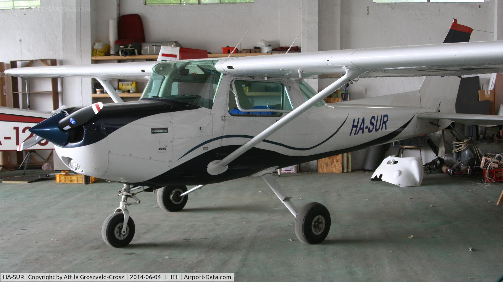HA-SUR, Cessna 152 C/N 15283620, Budakeszi-Farkashegy Airfield, Hungary