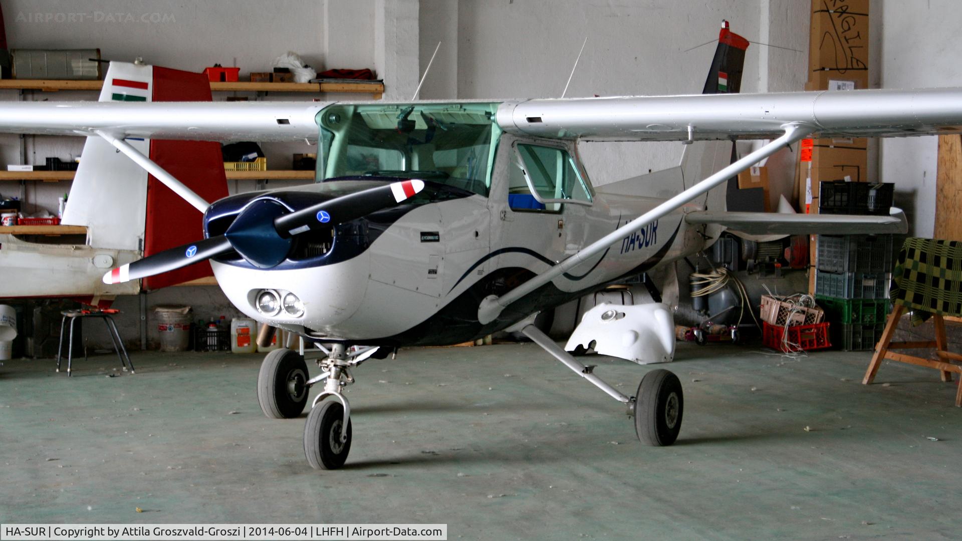 HA-SUR, Cessna 152 C/N 15283620, Budakeszi-Farkashegy Airfield, Hungary